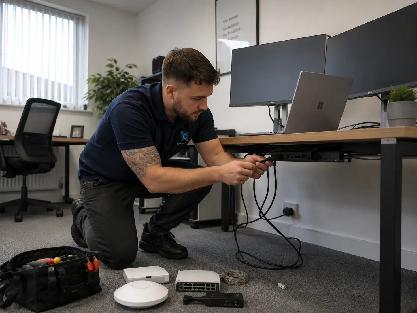 Confidence IT hosting infrastructure